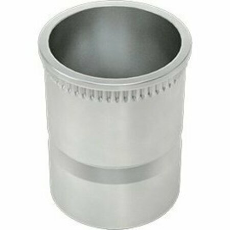 BSC PREFERRED Low-Profile Rivet Nut Tin-Zinc-Plated Steel 12-24 Internal Thread .500 Long, 10PK 98560A567